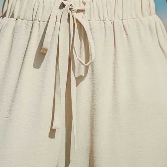 Cupshe Drawstring Wide Leg Pants - Picture 3 of 4